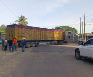Por al menos dos horas los manifestantes interrumpieron el paso vehicular.