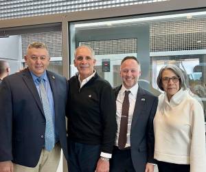 Nasry Asfura, arribó a Israel para reunirse con el primer ministro Benjamin Netanyahu y otras autoridades.