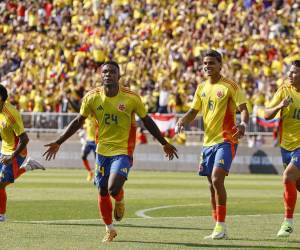 <b>Jhon Córdoba anotó uno de los goles del triunfo de Colombia sobre Bolivia.</b>