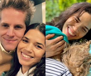 La pareja, estadounidense y hondureña, vive felizmente junto a sus dos retoños.