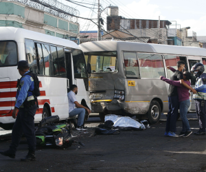 En el país se reporta al menos un accidente de unidades de transporte en cada departamento, pero Cortés y Francisco Morazán acumulan la mayor incidencia. En ambos departamentos también hay más muertes.