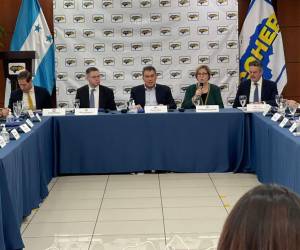 De seis instituciones estadounidenses asistieron delegados a la reunión con integrantes y directivos de la iniciativa privada.