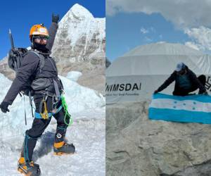 La catracha escaló los 8,849 metros de altura del Everest luego de una travesía de 45 días en la que tuvo que sortear con varios obstáculos.