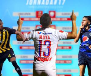Fechas, partidos y horarios de la jornada 17 del Apertura 2023 de la Liga Nacional de Honduras.