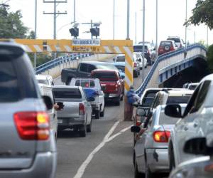 Más de 500 mil vehículos generan tráfico en Tegucigalpa y Comayagüela