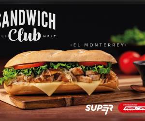 <i>Disfruta del exquisito sabor del sándwich Monterrey, una de las trece deliciosas especialidades que ofrece Super 7 en su nueva campaña “Sándwich Club”.</i>