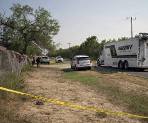 El tráiler fue localizado en una residencia rural a las afueras de San Antonio.