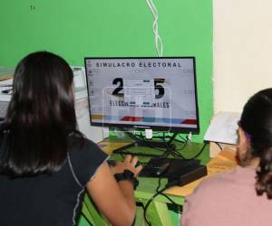 El Consejo Nacional Electoral (CNE) continúa este miércoles con el simulacro electoral iniciado el pasado domingo, para evaluar el desempeño de los sistemas tecnológicos y la logística.