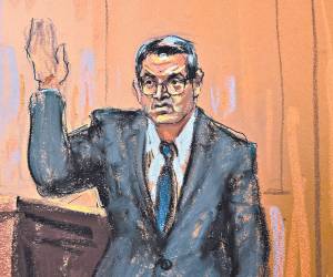 Hernández Alvarado fue consultado sobre su relación con su hermano “Tony” Hernández y los hermanos Ardón, que eran cabecillas de un cartel en Copán.