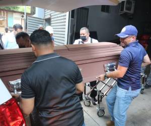 Los restos mortales de Alan Flores llegaron este domingo a la capital luego de ser rescatados de la zona del accidente.