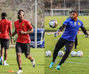 Darixon Vuelto, “Buba” López y compañía entrenan en la sede del Olimpia, previo al duelo ante Motagua.