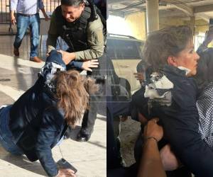 Gladys Aurora López es diputada del Partido Nacional ante el Parlamento Centroamericano (Parlacen) que fue atacada con un explosivo en las instalaciones del Congreso Nacional. Aquí las imágenes del hecho.