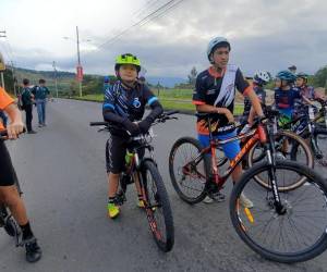 Estos pequeños harán un recorrido de cinco kilómetros.