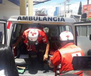Un hombre fue trasladado a un centro hospitalario de Comayagua.