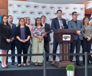 Así fue la conferencia de prensa del Cohep.