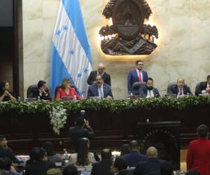 La junta directiva del Congreso Nacional de Honduras.