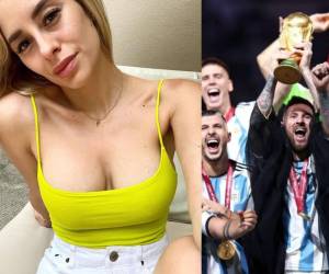 La chica decidió vender la camisa de la Selección Argentina y la medalla del campeón del mundo luego de separarse de jugador