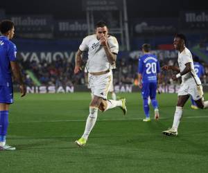 Joselu llegó a su sexto gol con el Real Madrid.