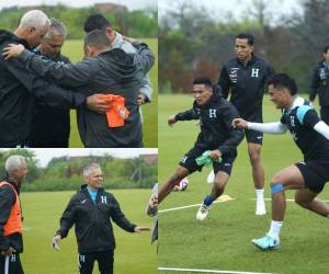 Te mostramos las imágenes del penúltimo entrenamiento de la Selección de Honduras de cara al juego ante Costa Rica por el boleto a la Copa América. Hubo una visita especial