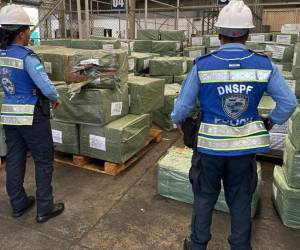 La mercadería decomisada fue trasladada a un deposito temporal.