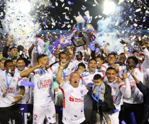 Olimpia actualmente es tricampeón de la Liga Nacional de Honduras.