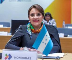 La presidenta Castro convocó la reunión urgente para las 11:00 de la mañana, hora de Honduras.