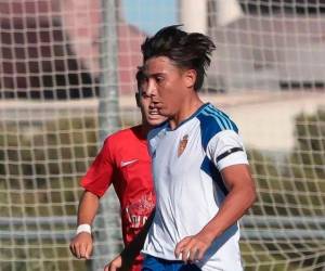 Yohanner Ruiz se estrenó como goleador, pues el hondureño anotó el segundo gol del filial del Real Zaragoza con el que su equipo triunfo frente al Multivera