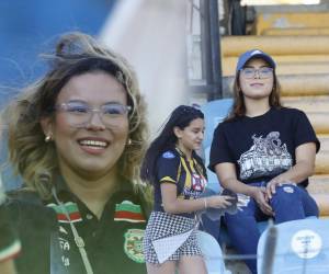 El clásico sampedrano entre Real España y Marathón es decorado por la inmensa belleza de las catrachas que llegaron a robar miradas al encuentro.