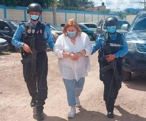 La acusada de nombre Gloria María Flores Irías fue detenida en 2022 tras haberse girado una orden de captura en su contra.