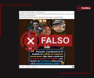 Captura de pantalla a una publicación de Facebook hecha el 24 de abril de 2026, adaptada a esta cartela.