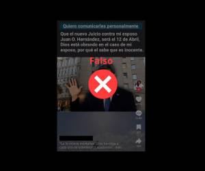 Captura de pantalla a una publicación de TikTok realizada el 27 de marzo de 2024.