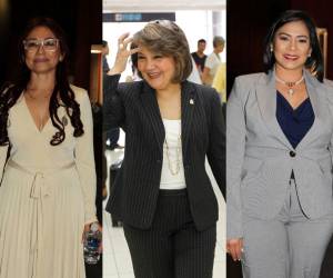 Liliana Patricia Paz, Ana Alejandrina Pineda y Karen Lizeth Martínez Ponce fueron parte de las aspirantes seleccionadas para integrar la Corte Suprema de Justicia en el periodo de 2023 a 2030.