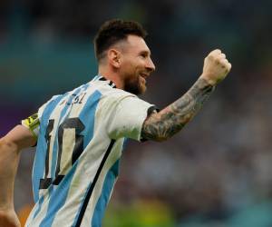Messi no pudo contener la alegría y la euforia tras ganar junto a Argentina en una tanda de penales a Países Bajos lo que le dio el pase a semifinales.