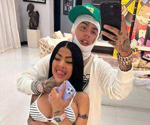 La pareja lleva varios meses juntos.