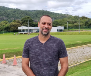 Fabio de Souza recordó sus tiempos en el equipo y mencionó que se siente feliz por volver a visitar al Olimpia.