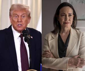 En una entrevista que Trump otorgó horas antes de la rueda de prensa a la cadena FoxNews ya indicó que tendría que analizar la posible presidencia de Machado.