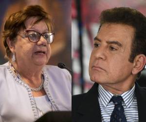 La designada presidencial Doris Gutiérrez y Salvador Nasralla están inconformes con decisiones de la presidenta Castro.