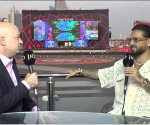 Maluma se sintió incómodo ante la insistencia del periodista sobre el tema de derechos humanos.