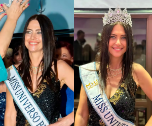 Su espectaular figura ha impresionado al público debido a su edad y su tonificado cuerpo.