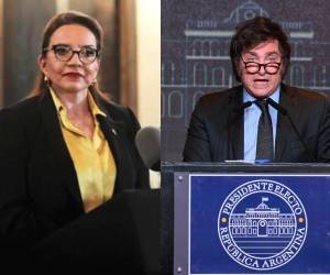 Xiomara Castro mandó una tibia felicitación a Javier Milei, presidente electo de Argentina.