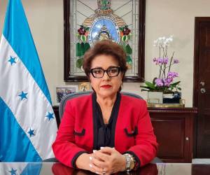 Rebeca Ráquel Obando, presidenta de la Corte Suprema de Justicia (CSJ) de Honduras.