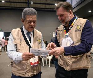 El jefe de la misión, Leonel Fernández, destacó que hasta el momento no se han registrado irregularidades que pongan en riesgo el proceso electoral colombiano.