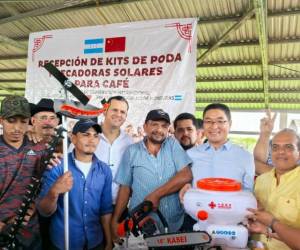 La donación de secadoras solares busca mejorar la calidad del café hondureño.