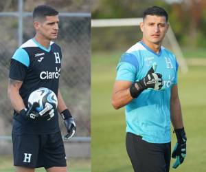 Jonathan Rougier y Harold Fonseca han sido protagonistas de un debate por saber quién de ellos será el portero titular de la Selección de Honduras.