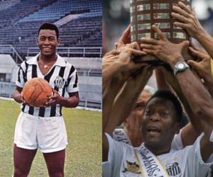 El Santos FC es el club donde Pelé logró la mayor cantidad de títulos en su carrera como futbolista.
