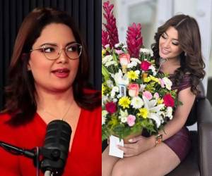 Ariela Cáceres continúa dejando comentarios sobre su compañera de trabajo, Milagro Flores, insinuando que ella misma se envía los arreglos florales que presume.
