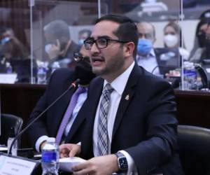 Marco Midence, diputado de la bancada del Partido Nacional.