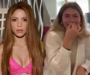 En el collage, Shakira y Clara Chía.
