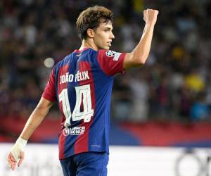 Joao Felix se marcó un doblete increíble en el encuentro que termio 5-0 entre el Barcelona y el Antwerp