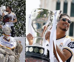 Real Madrid festejó con su afición el título de Liga Española número 36. Se recordó una foto de antaño y los futbolistas disfrutaron el momento antes de la final de la Champions League.